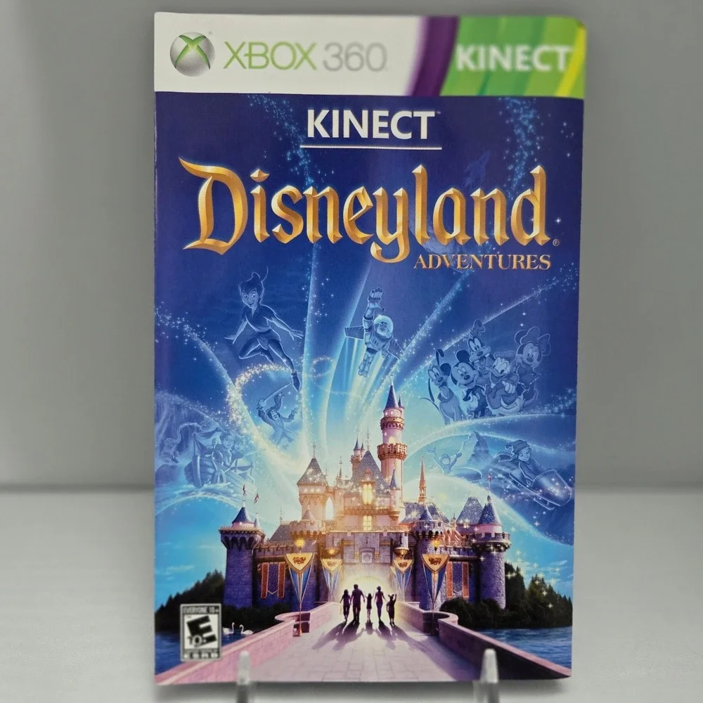 Disneyland Adventures & Kinect Adventures Bundle Xbox 360 - Complete CIB 2 Games